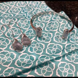 BRAND NEW Kendra Scott Earrings and Bracelet
